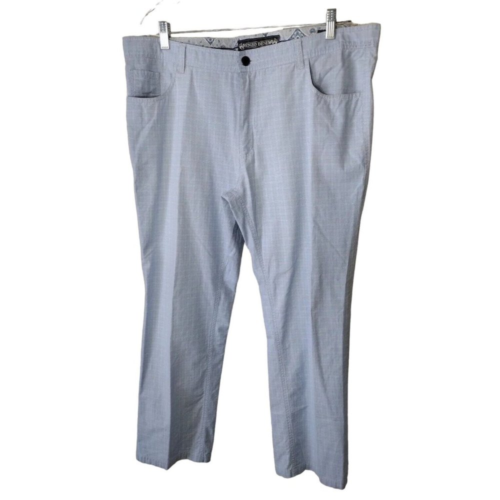 Enzo Denim Pants Mens 38 Light Blue